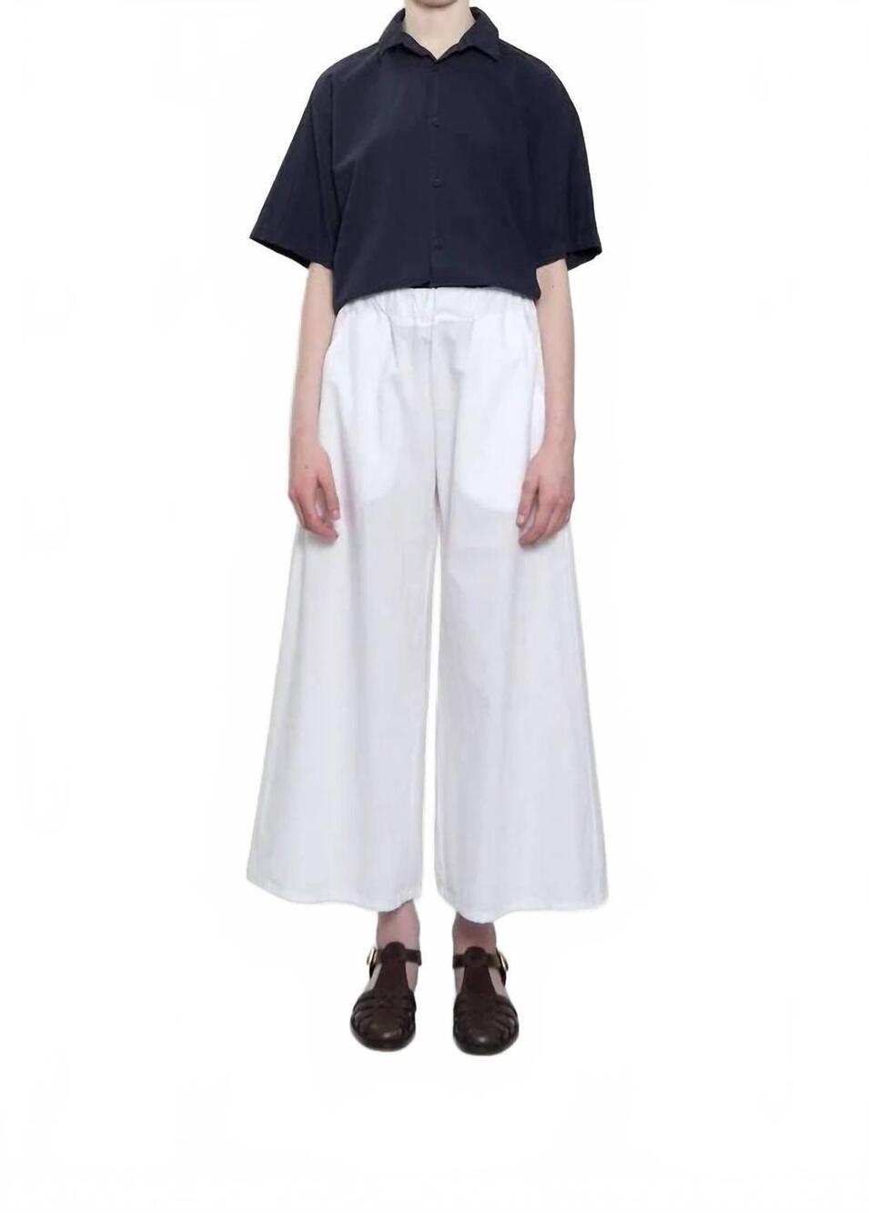 NEW LABO.ART women's enne clara pants in white